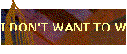 I DON'T WANT TO WAIT